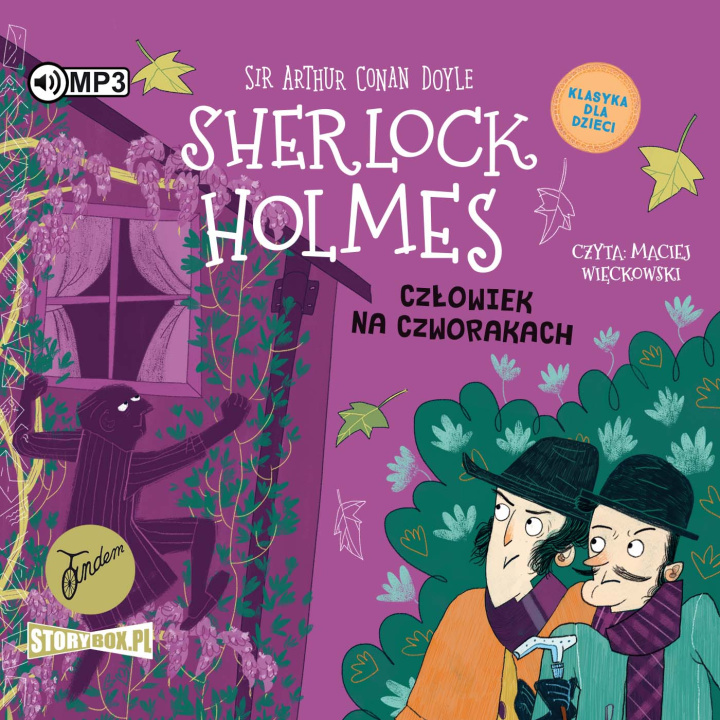 Kniha Klasyka dla dzieci Sherlock Holmes Tom 28 Człowiek na czworakach Doyle Arthur Conan