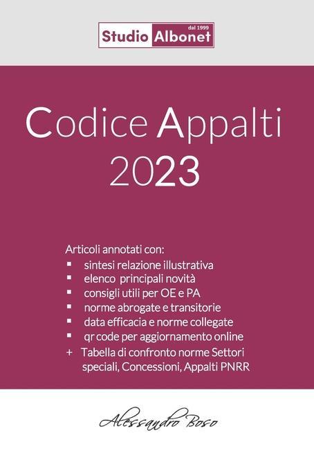 Book Codice Appalti 2023 Marta Fiorese