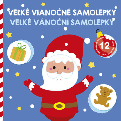 Könyv Velké vánoční samolepky 