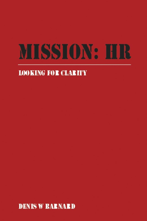 Kniha Mission Denis W Barnard
