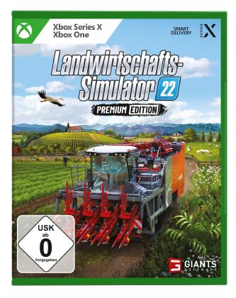 Video Landwirtschafts-Simulator 22, 1 Xbox One-Blu-ray Disc (Premium Edition) 