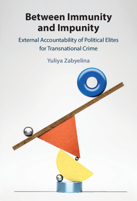 Knjiga Between Immunity and Impunity Yuliya Zabyelina