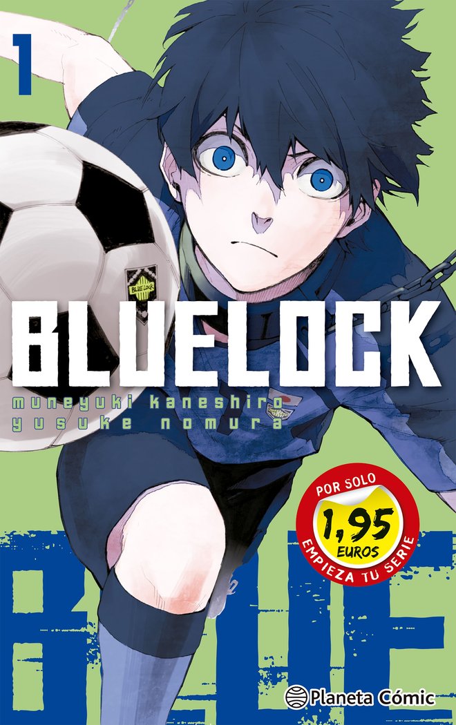 Könyv MM BLUE LOCK Nº 01 1,95 NOMURA