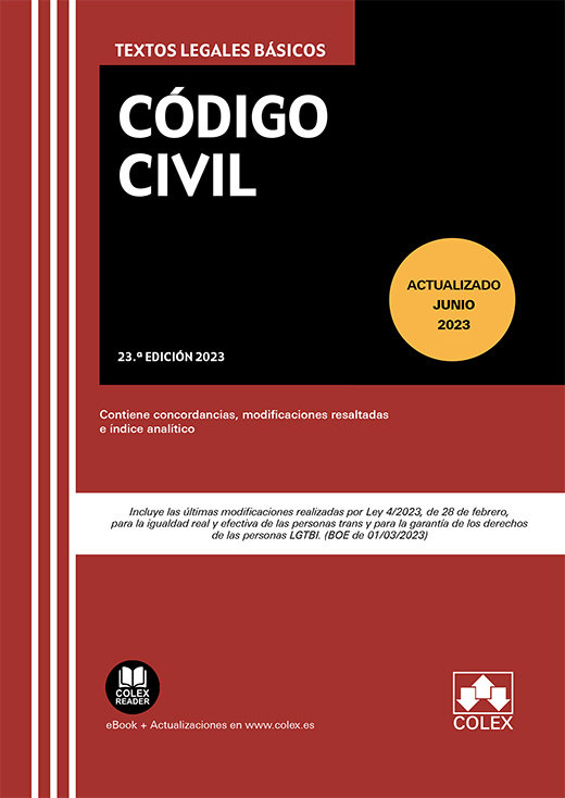 Kniha CODIGO CIVIL EDITORIAL COLEX
