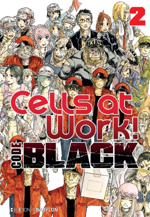 Kniha CELLS AT WORK CODE BLACK 02 SHIMIZU