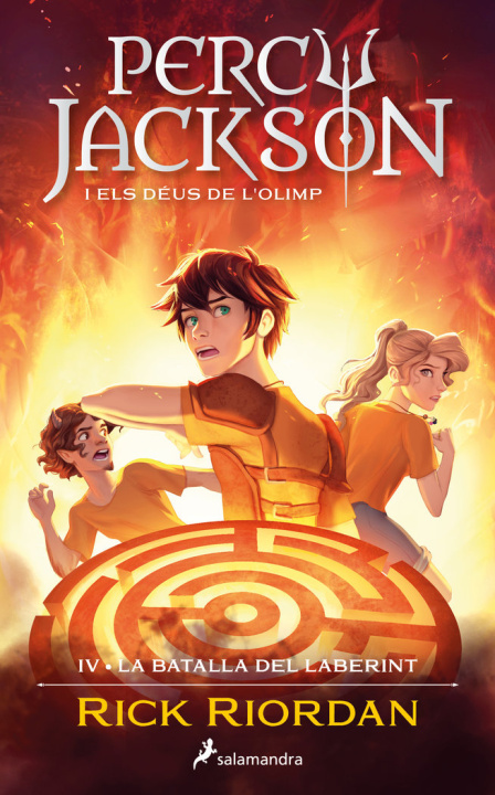 Kniha LA BATALLA DEL LABERINT PERCY JACKSON I ELS DEUS DE LOLIMP 4 Rick Riordan