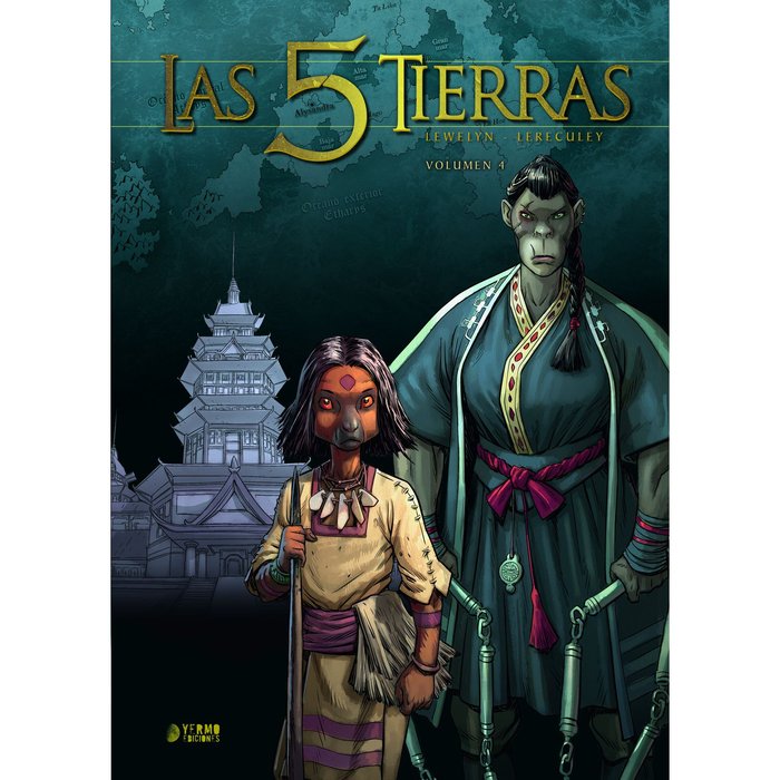 Kniha LAS 5 TIERRAS 04 LERECULEY