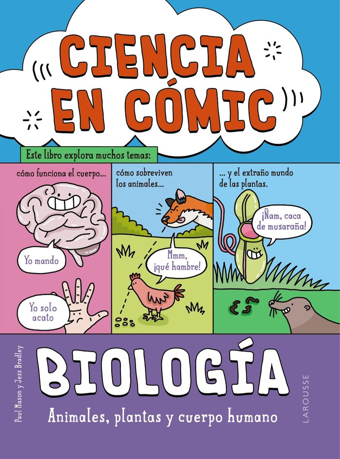 Carte CIENCIA EN COMIC BIOLOGIA MASON