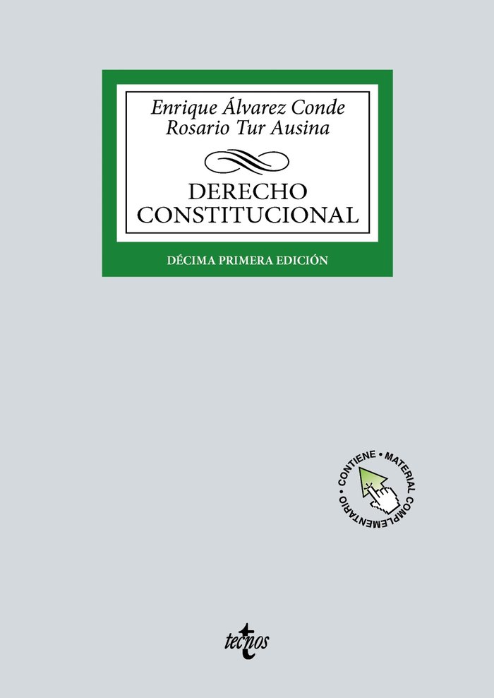 Kniha Derecho Constitucional ALVAREZ CONDE