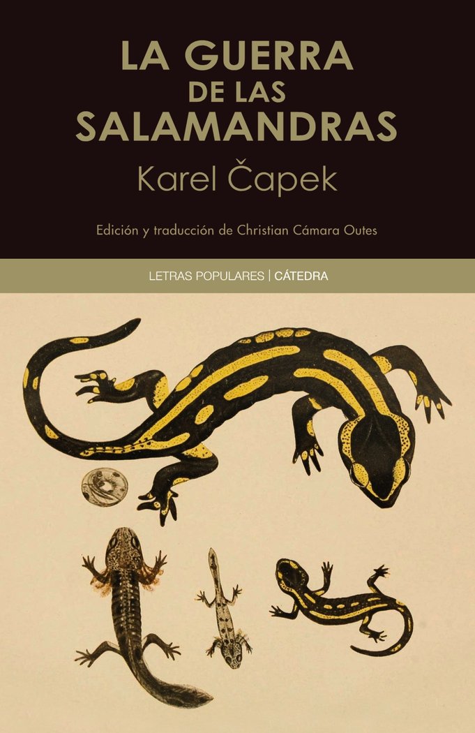Kniha La guerra de las salamandras CAPEK