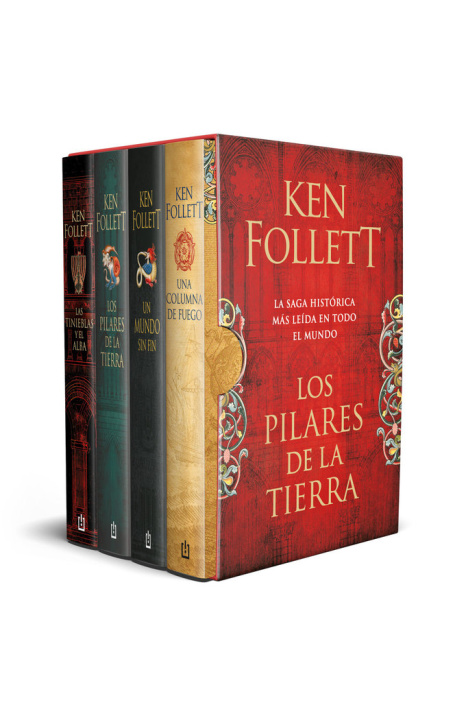 Livre ESTUCHE SAGA LOS PILARES DE LA TIERRA Ken Follett