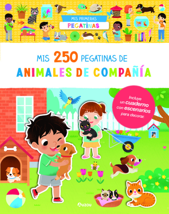 Книга MIS PRIMERAS PEGATINAS MIS 250 PEGATINAS DE ANIMALES DE CO 