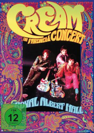 Video Cream - The Farewell Concert, 1 DVD Tony Palmer