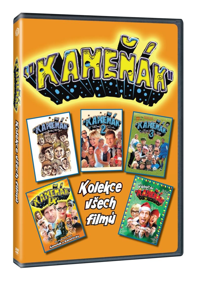 Video Kameňák kolekce 1-5. (5DVD) 