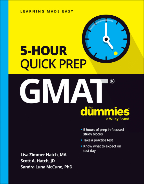 Książka GMAT 5–Hour Quick Prep For Dummies Lisa Zimmer Hatch