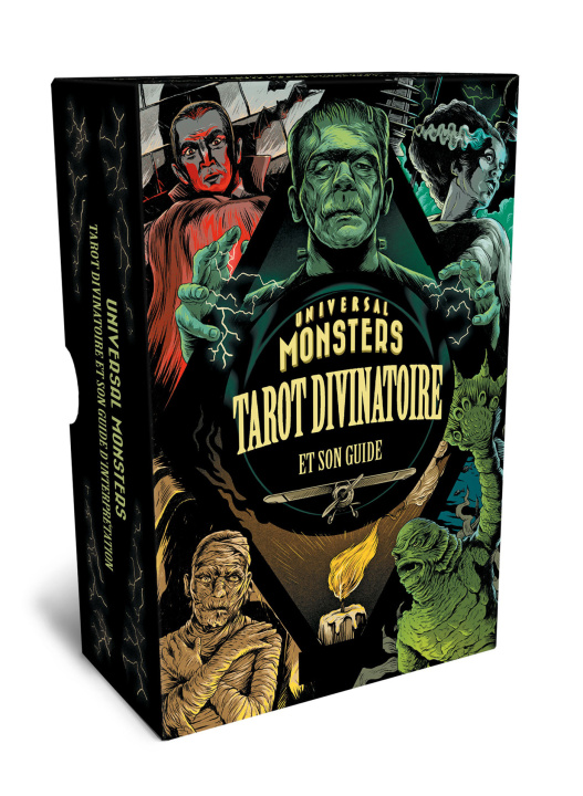 Книга Universal Monster, tarot divinatoire Casey Gilly
