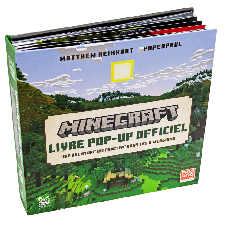 Kniha MineCraft, le pop-up officiel Matthew Reinhart