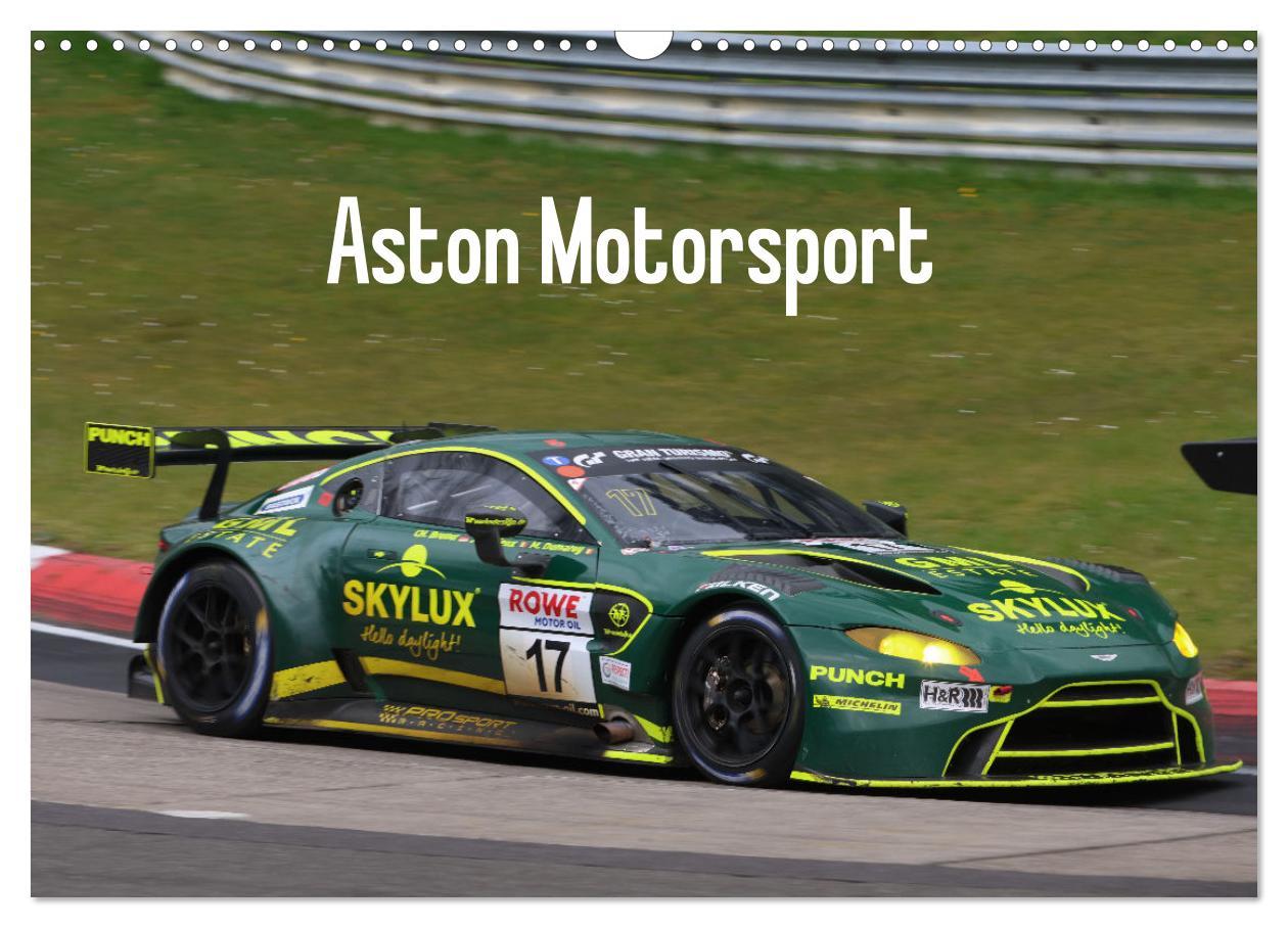 Kalendář/Diář Aston Motorsport (Wandkalender 2024 DIN A3 quer), CALVENDO Monatskalender Thomas Morper
