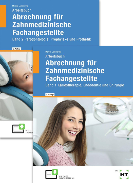 Book Paketangebot Abrechnung für Zahnmedizinische Fachangestellte Band 1 und 2 