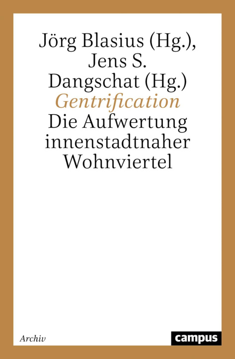 Libro Gentrification Jens S. Dangschat