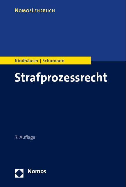Kniha Strafprozessrecht Urs Kindhäuser