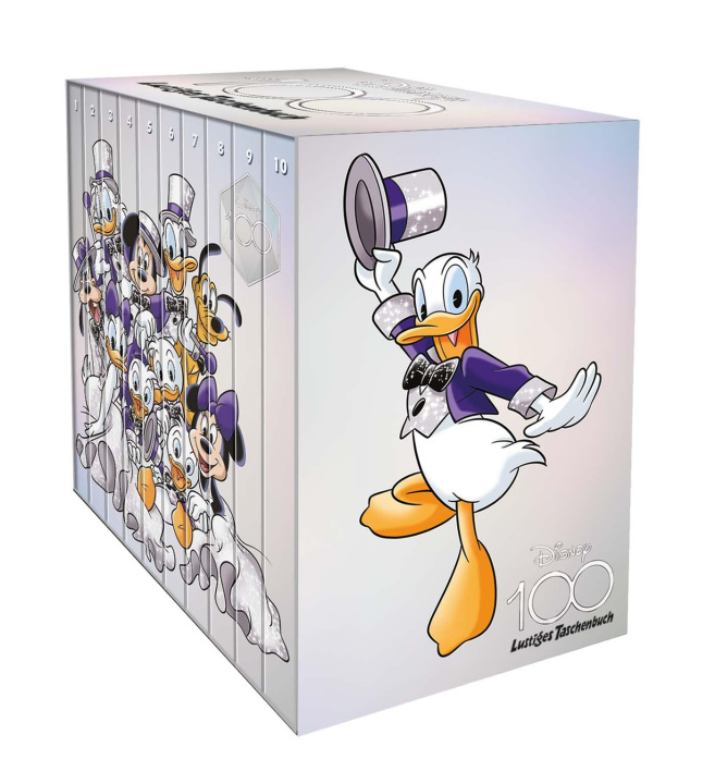 Carte Disney 100 Lustiges Taschenbuch Box 