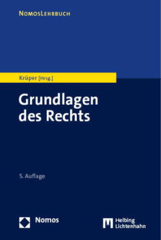 Kniha Grundlagen des Rechts Julian Krüper