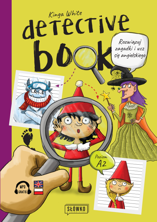 Книга Detective Book White Kinga
