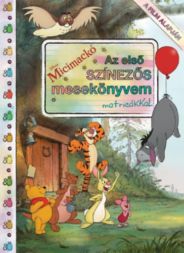 Book Disney - Micimackó - Az első színezős mesekönyvem matricákkal 