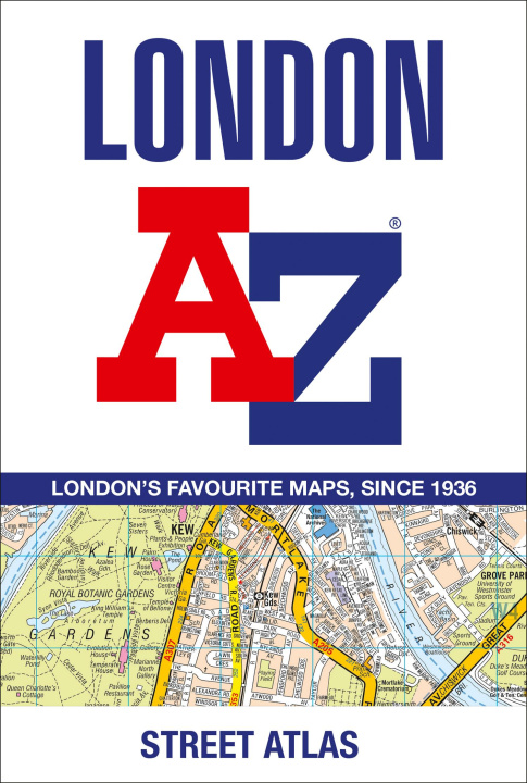 Kniha London A-Z Street Atlas A-Z Maps