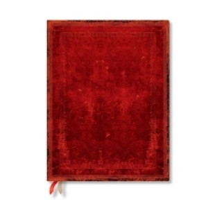 Könyv Red Moroccan Bold (Old Leather Collection) Ultra 12-month Business Planner 2024 Paperblanks