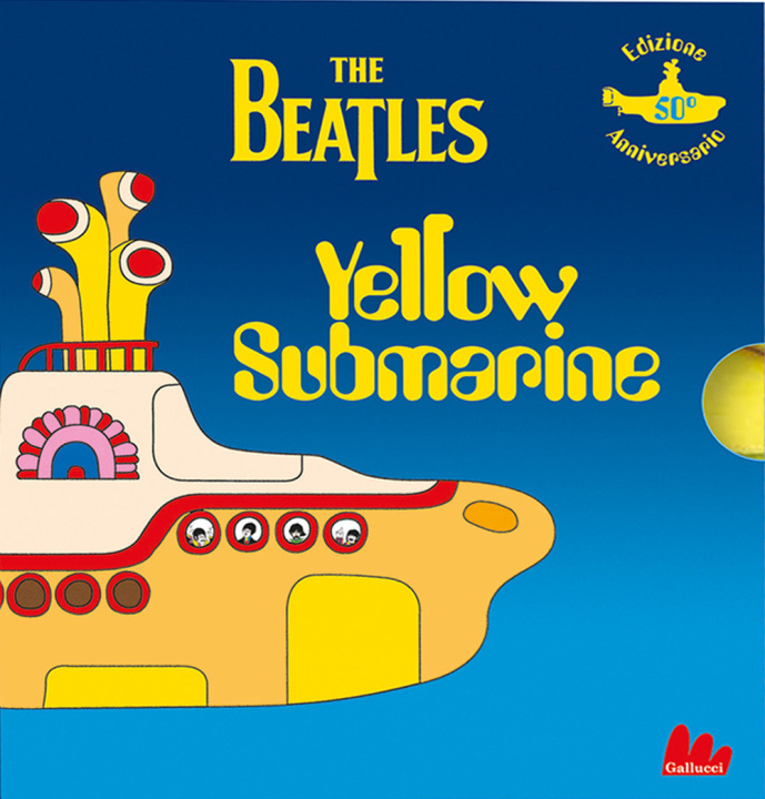Kniha Beatles. Yellow submarine. Mini pop-up Heinz Edelmann