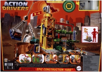 Joc / Jucărie Matchbox Action Drivers Riesen Baustelle Spielset 