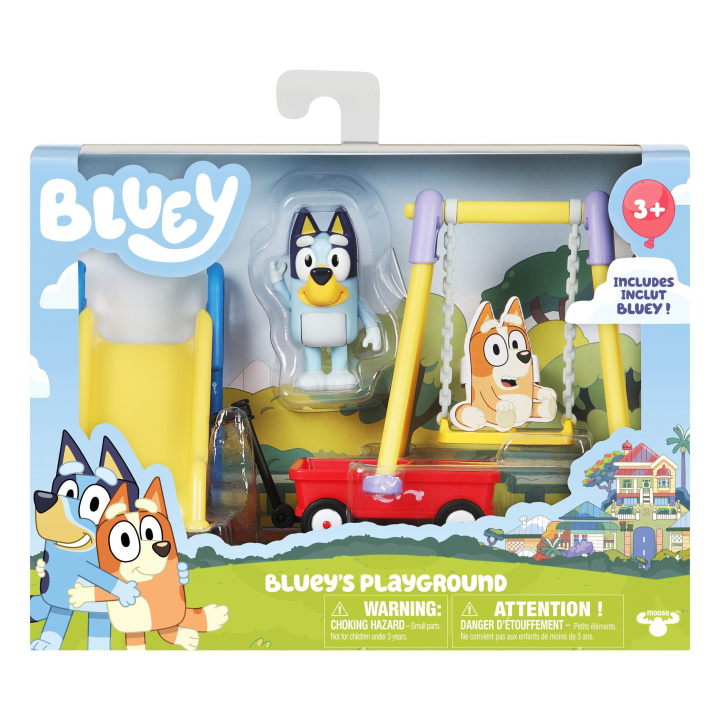 Książka Figurki mini zestaw park Bluey BLU13016 