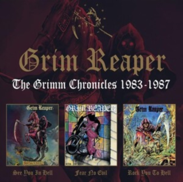 Audio The Grimm Chronicles 1983-1987 (3CD-Set) Grim Reaper
