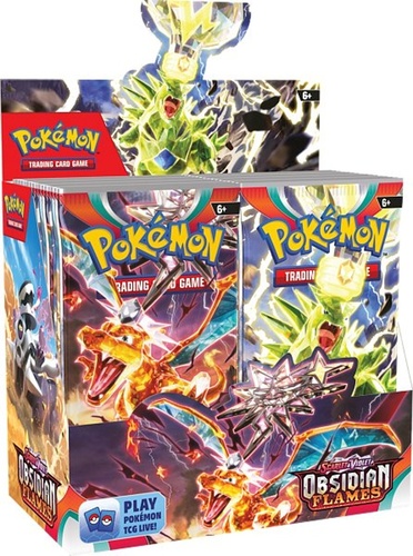 Spiel/Spielzeug Pokemon TCG: Obsidian Flames Booster 1 szt. mix 