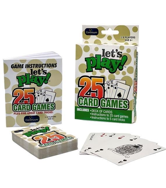 Game/Toy Let's Play 25 Games Cards 