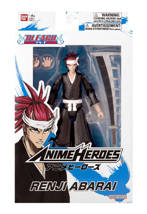 Książka Figurka Anime heroes bleach abarai renji 