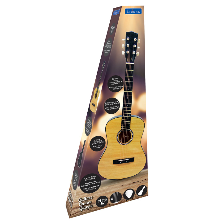 Carte Gitara akustyczna drewniana 36" z torbą K2200 
