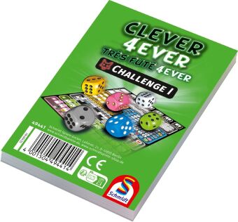 Játék Clever 4ever, Challenge Block, 12 Stück 