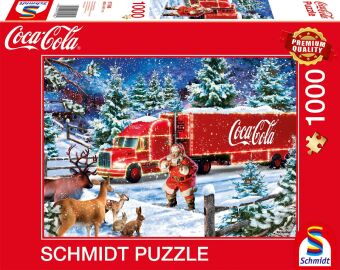 Hra/Hračka Coca Cola Christmas-Truck 