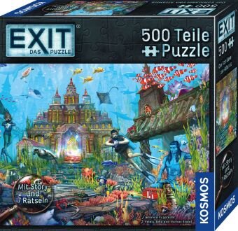 Hra/Hračka EXIT® - Das Puzzle: Der Schlüssel von Atlantis Inka Brand