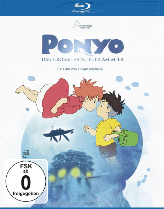 Filmek Ponyo - Das große Abenteuer am Meer, 1 Blu-ray (White Edition) Hayao Miyazaki