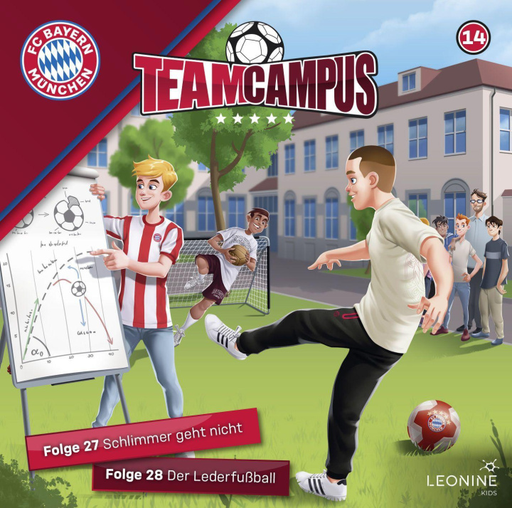 Hanganyagok FC Bayern Team Campus (Fußball). Tl.14, 1 Audio-CD 