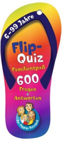 Kniha Flip-Quiz: Familienspaß - 600 Fragen und Antworten auf 62 Karten 
