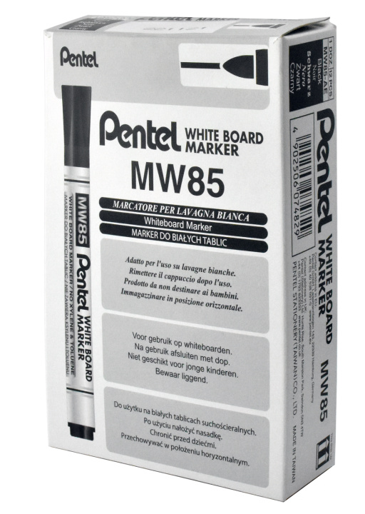 Carte Marker suchościeralny ekonomiczny MW85 czarny 12 szt. 