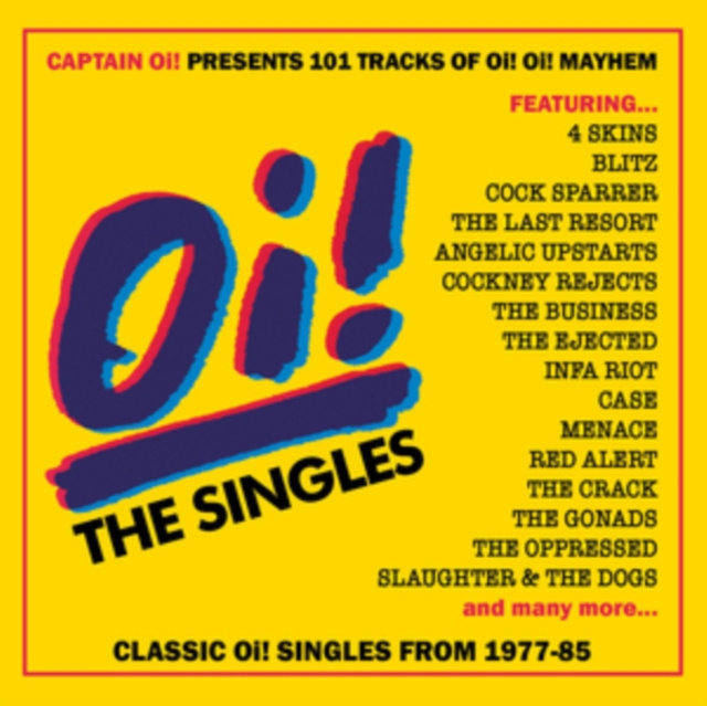 Áudio Oi! The Singles 4CD Clamshell Box 
