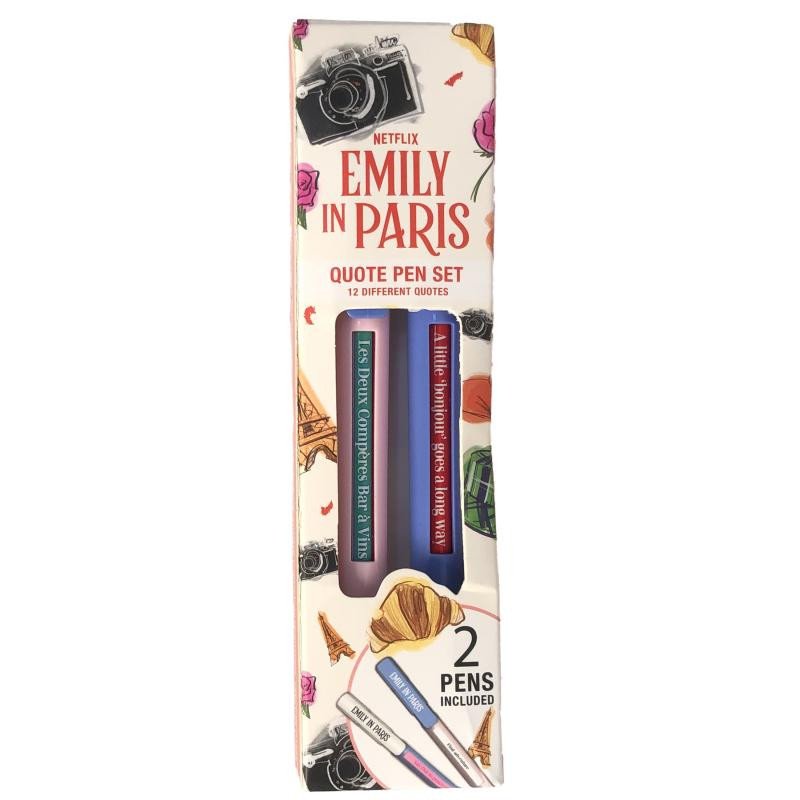 Carte Emily in Paris set per 