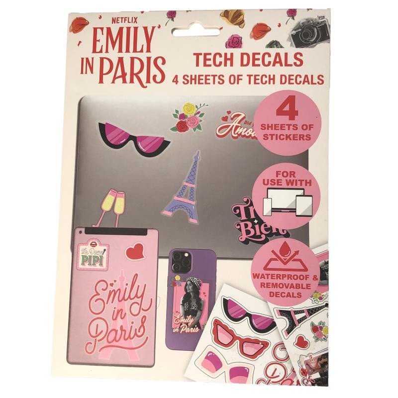 Книга Emily in Paris samolepky 