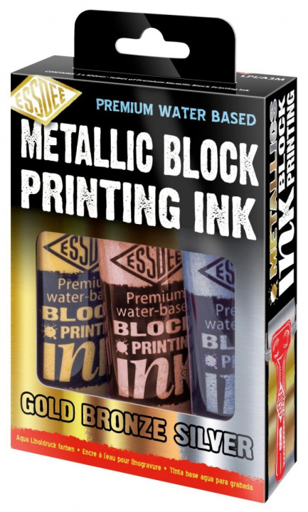 Buch ESSDEE Barva linoryt - metalické 3 x 100 ml 